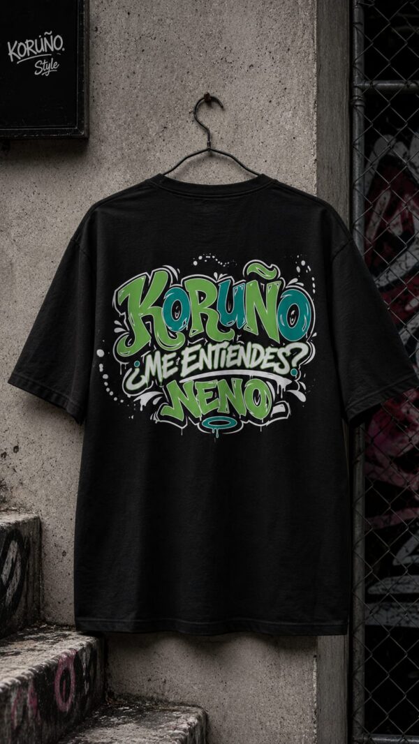 Camiseta Koruño Me Entiendes Neno Verde