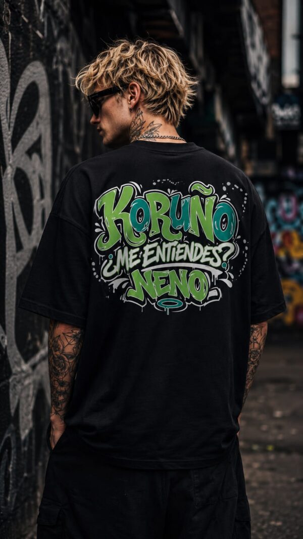 Camiseta Koruño Me Entiendes Neno Verde
