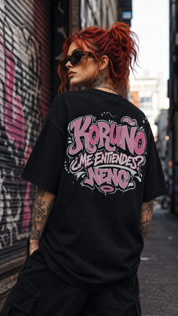 Camiseta Koruño Me Entiendes Neno Rosa