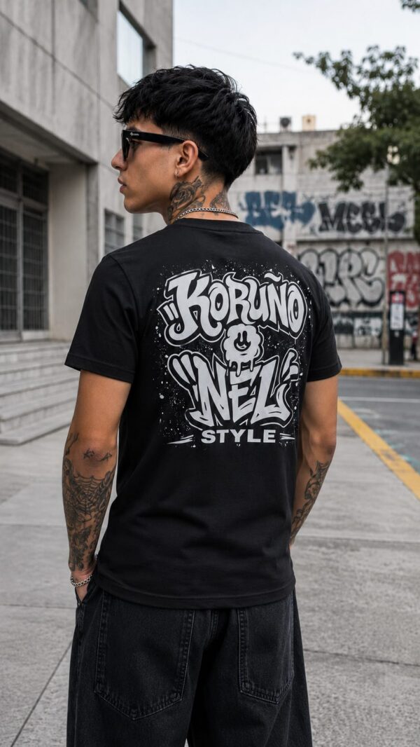 Camiseta Koruño O Nel blanco
