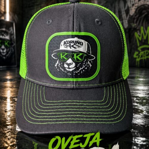 Gorra Koruño Style Oveja Negra Verde