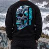 Sudadera Koruño Style Calavera Blanquiazul