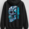 Chaqueta Koruño Style Calavera Camuflaje Azul