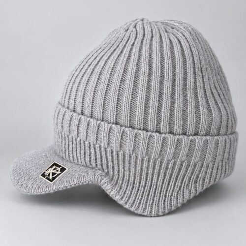 Pucho Koruño Style Gris con Visera y Orejeras