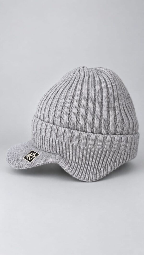 Pucho Koruño Style Gris con Visera y Orejeras