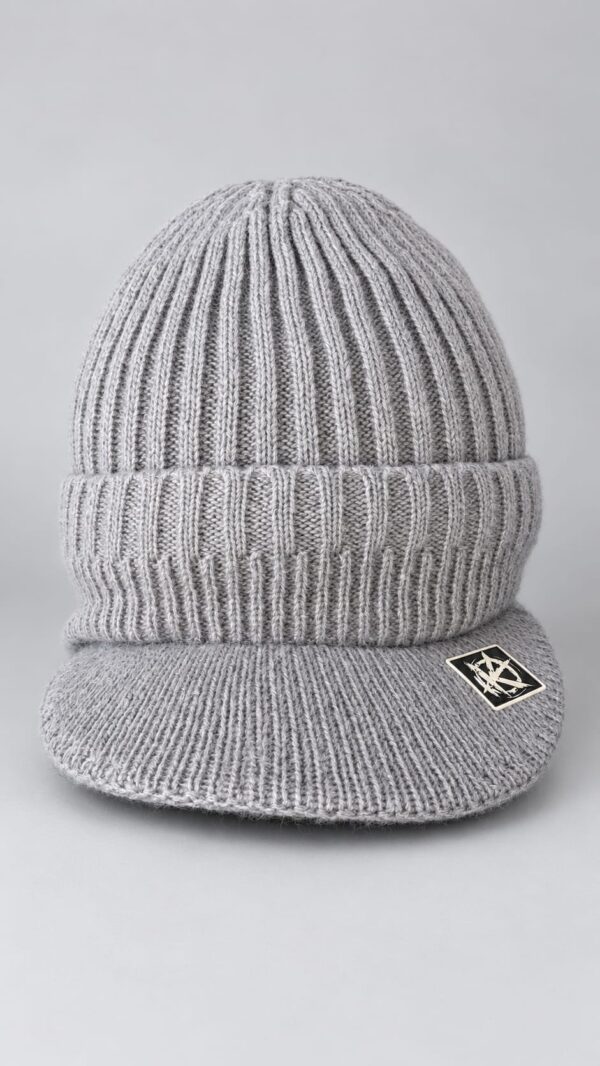 Pucho Koruño Style Gris con Visera y Orejeras