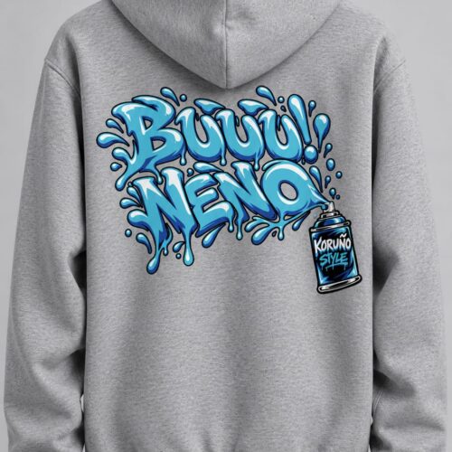 Sudadera Koruño Style Buuu Neno con Capucha