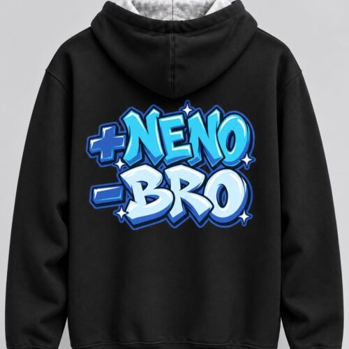 Sudadera Koruño Style +Neno -Bro con Capucha