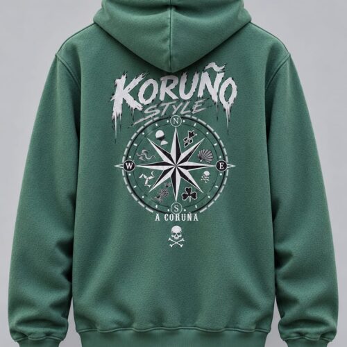 Sudadera Koruño Style Rosa de los Vientos