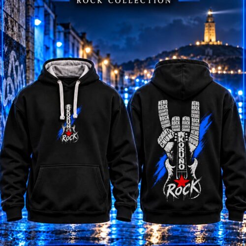 Sudadera Koruño Style Rock Independiente con Capucha